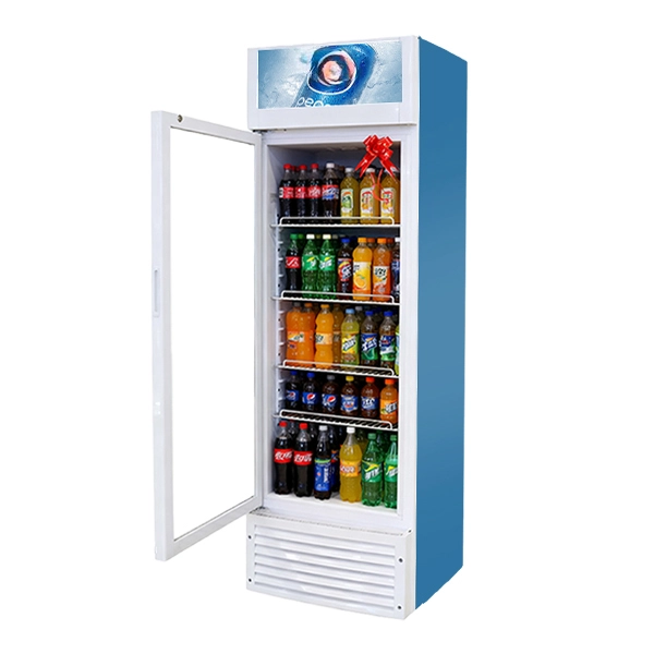 cold drink cooler for food store for supermarket display